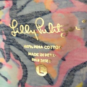 Lilly Pulitzer summer dress flower pattern